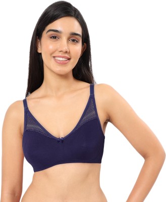 Amante Women Full Coverage Non Padded Bra(Blue)