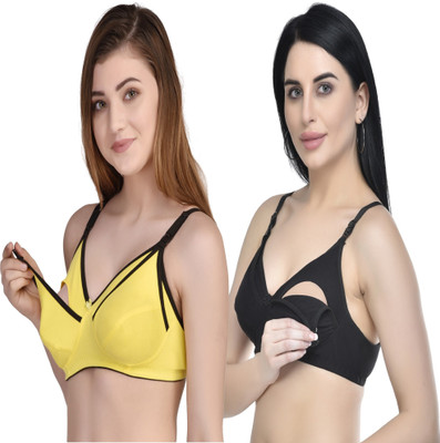 ALVI CARE Women Push-up Non Padded Bra(Multicolor)
