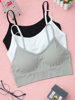 Fixfolk Women Everyday Lightly Padded Bra(Multicolor)