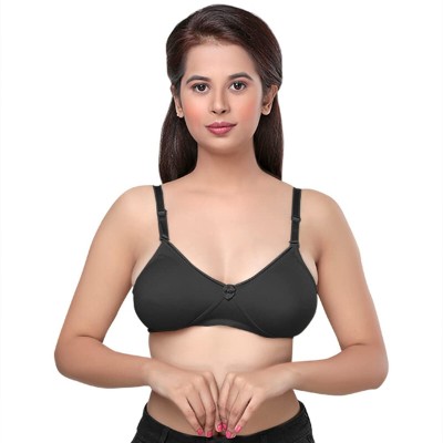 Lovable MARVEL Women T-Shirt Non Padded Bra(Black)