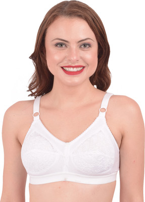 Ninteen-69 Women Full Coverage Non Padded Bra (White) Women Full Coverage Non Padded Bra(White)