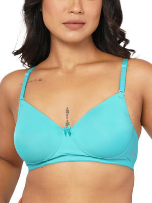 Le-Soft All day Comfort Women Everyday Lightly Padded Bra(Light Blue)