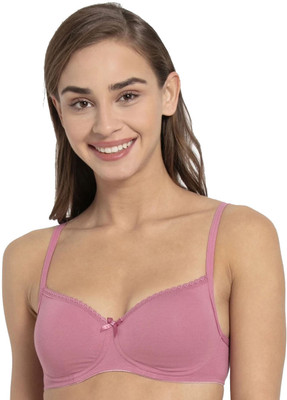 JOCKEY Women T-Shirt Lightly Padded Bra(Pink)