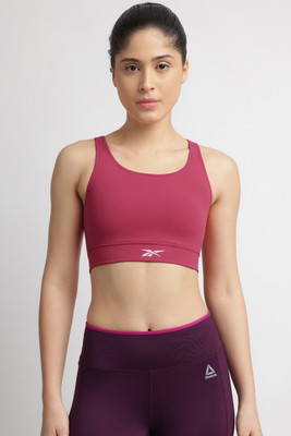 REEBOK Women Everyday Bra(Pink)