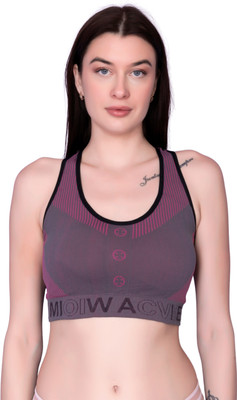 Winsure Women T-Shirt Non Padded Bra(Pink)