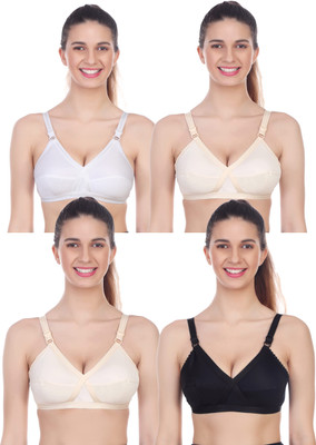 RUBYINNERWEAR RUBY INNERWEAR Women Everyday Non Padded Bra(Multicolor)