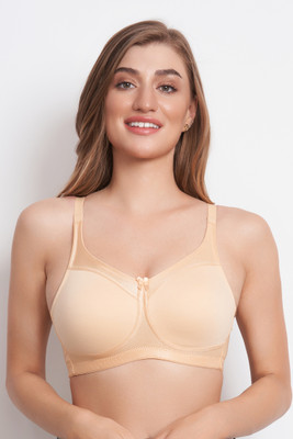 Maroon Women Minimizer Non Padded Bra(Beige)