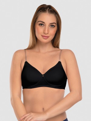 DAISY DEE Women Full Coverage Non Padded Bra(Black)