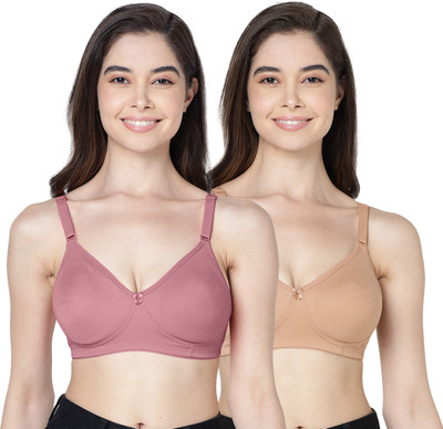 kalyani Evlyn Full Coverage Double Layered Cups Everyday Bra Camel ,Onion_40B Women Everyday Non Padded Bra(Brown)