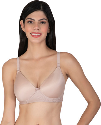 Joomie Joomie Medium Padded Full Coverage Plus-Size Everyday Bra Women Everyday Lightly Padded Bra(Pink)