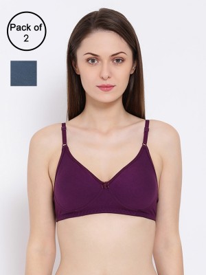 Clovia Women T-Shirt Non Padded Bra(Multicolor)