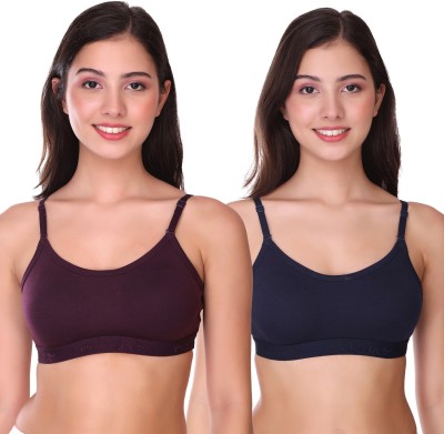 pooja ragenee Women Cami Bra Non Padded Bra(Multicolor)