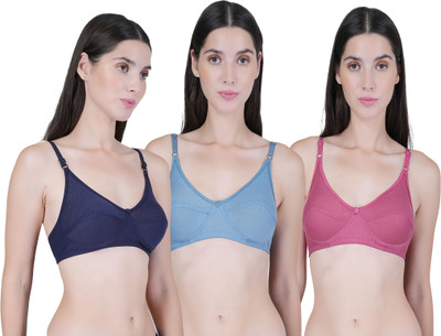 CURVZEX ZAMBIA Women Push-up Non Padded Bra(Multicolor)