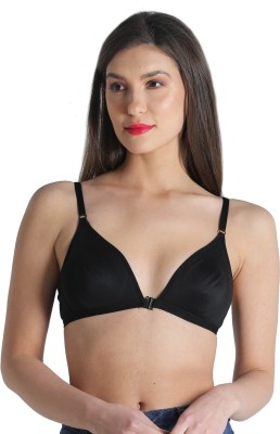 deevaz Full Coverage Non-Padded Cotton Bra For Women Women Full Coverage Non Padded Bra(Black)