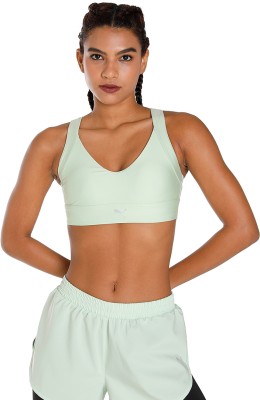 PUMA High Impact Ultraform Running Women Sports Lightly Padded Bra(Green)