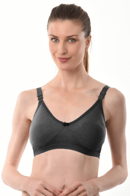 Vanila D Cup Size Seamless Bra Lingerie with milanch Fabric(Size 42, Pack Of 2) Women Bralette Non Padded Bra(Black)