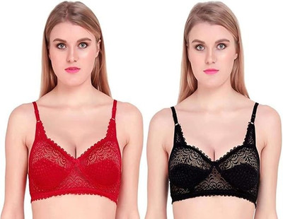 MR ENTERPRISE Women Full Coverage Non Padded Bra(Multicolor)