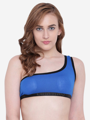 La inTimo Women Everyday Lightly Padded Bra(Blue)