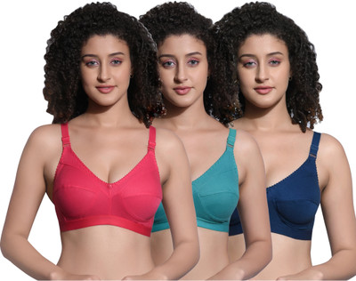 Narsingha Dreams Women T-Shirt Non Padded Bra(Multicolor)