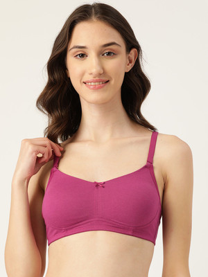LEADING LADY Women Full Coverage Non Padded Bra Women Everyday Non Padded Bra(Pink)
