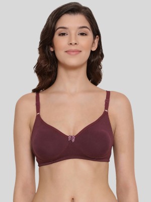 Lyra Women Full Coverage Non Padded Bra(Maroon)