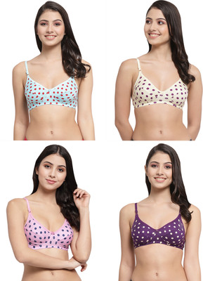 Docare YummyMino Women Everyday Non Padded Bra(Multicolor)