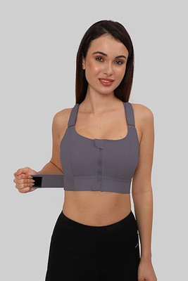 Kesar Lingeries sport bra for women gym Women Sports Lightly Padded Bra(Purple)