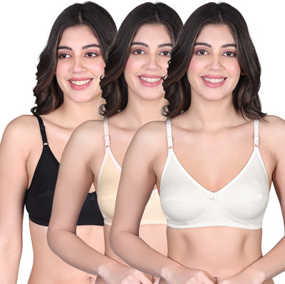 SKDREAMS Women Everyday Non Padded Bra(Multicolor)