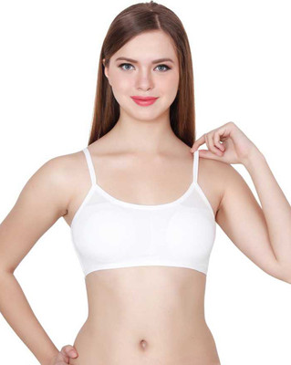 IndiRocks Women Full Coverage Lightly Padded Bra(White)