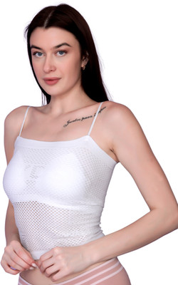 VIYES ENTERPRISE GBRA019 Women Full Coverage Lightly Padded Bra(White)