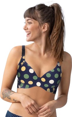 shyaway Women T-Shirt Lightly Padded Bra(Multicolor)