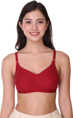 Salsa WELLFITZ Women Full Coverage Non Padded Bra(Maroon)