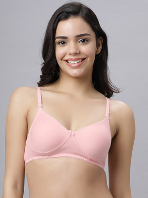 Eden EDEN103PINK Women T-Shirt Non Padded Bra(Pink)