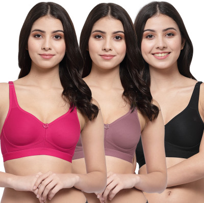 COLLEGE GIRL CG1215 Women Minimizer Lightly Padded Bra(Multicolor)