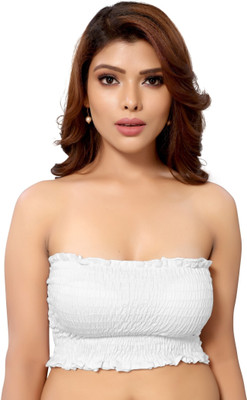 Msenterprisee Hand wash Women Full Coverage Lightly Padded Bra(White)