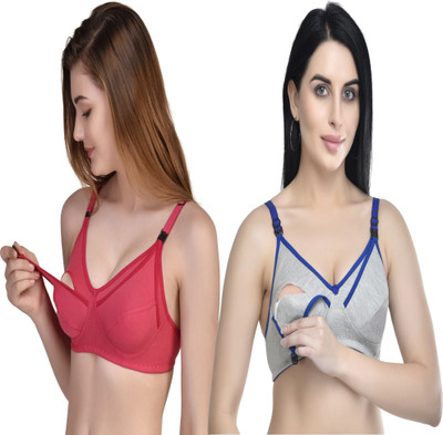 FASALVI Women Push-up Non Padded Bra(Multicolor)