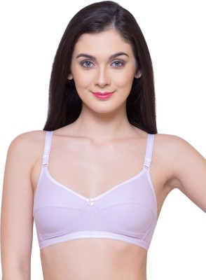 INKURV ZOE Women T-Shirt Non Padded Bra(Purple)