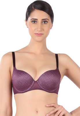 Triumph Women T-Shirt Lightly Padded Bra(Purple)