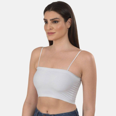 mod & Shy Women T-Shirt Non Padded Bra(White)