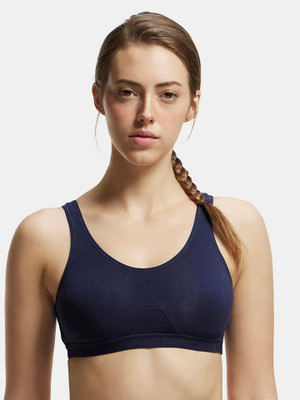THEFASHIONHUB Women Full Coverage Non Padded Bra(Blue)