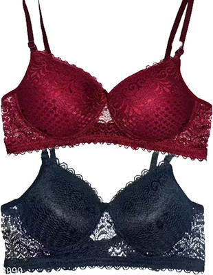 romantic mood Women Push-up Lightly Padded Bra(Multicolor)