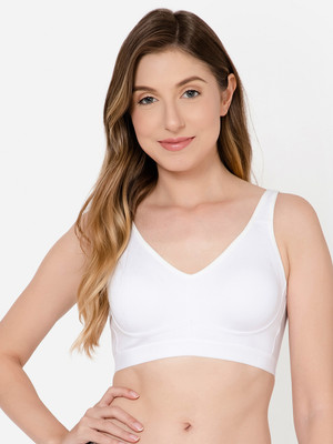 Clovia Women T-Shirt Non Padded Bra(White)
