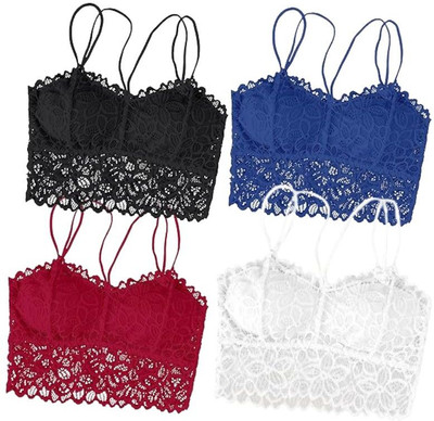 DIVORA Women Bralette Lightly Padded Bra(Multicolor)