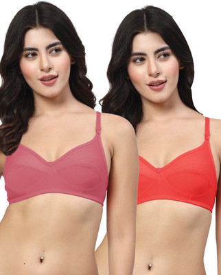 LILY iteerp Women Everyday Non Padded Bra(Maroon, Red)