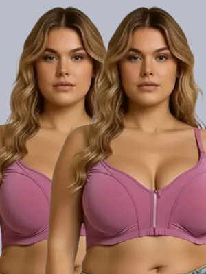 Eden Women Minimizer Non Padded Bra(Pink)