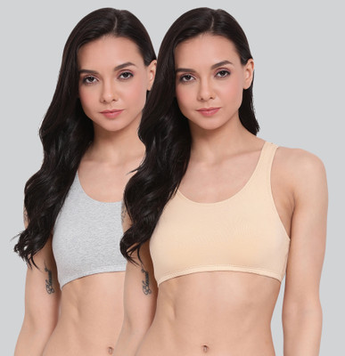 Lyra Women Sports Non Padded Bra(Multicolor)