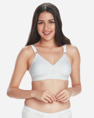 V Star AGNES Women Full Coverage Non Padded Bra(White)