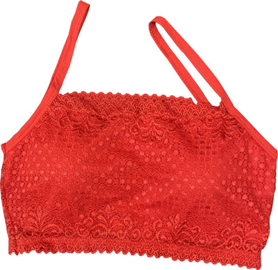 CHILEELIFE Women Everyday Lightly Padded Bra(Red)