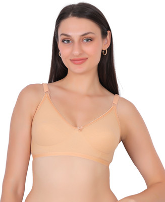 MAITHIL STORE Women Full Coverage Heavily Padded Bra(Gold)