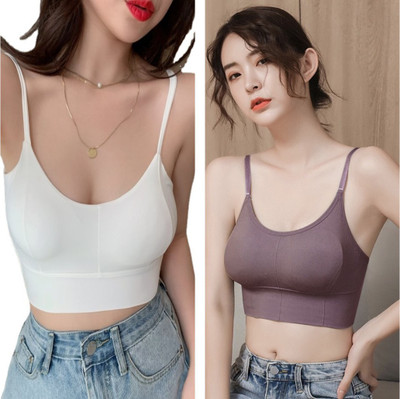 CIKLA MNF_CF033_CAMI Women Cami Bra Lightly Padded Bra(Multicolor)